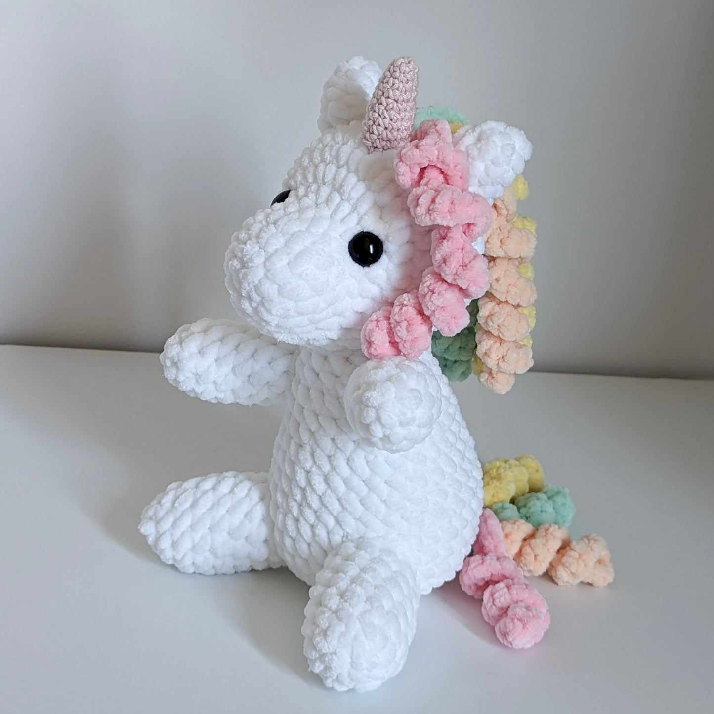 Unicorn - in Pastel Rainbow